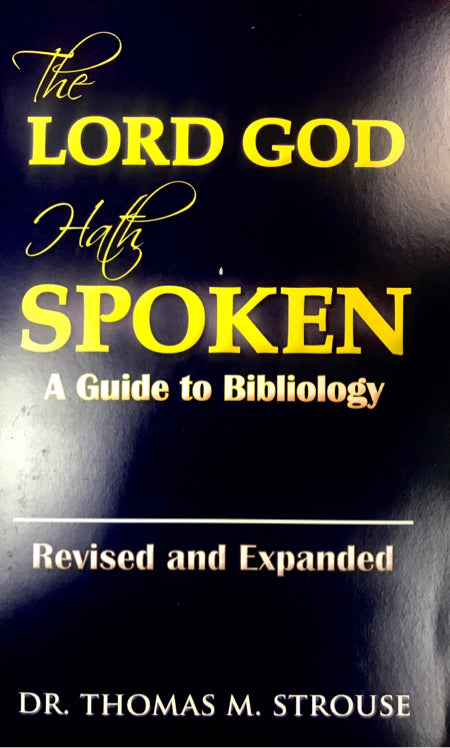 The Lord God Hath Spoken