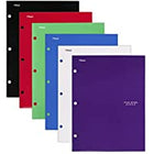 4 Pocket Folders, 2 Pocket Folders multi color