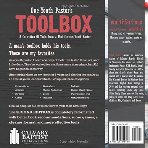 One Youth Pastor's Toolbox, 2ed