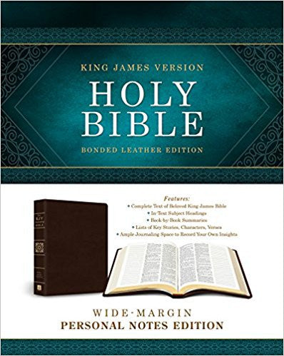 Holy Bible , Wide Margin Personal Notes Edition, KJV