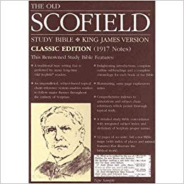 The Old Scofield Study Bible Classic Edition - Thumb Index - Genuine Leather, 294RL, Black