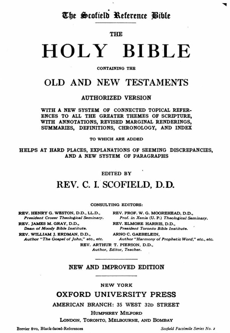 BIB Old Scofield Study Bible, LP, Red Letter Thumb Indiexed 391RRL
