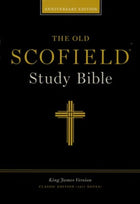 The Old Scofield Study Bible Classic Edition - Black, Genuine Leather, KJV, 294RL