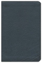 Black Leather Touch Imitation Leather Large Print Compact Reference Bible, KJV