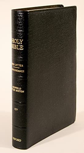 The Old Scofield Study Bible Classic Edition - Black, Genuine Leather, KJV, 294RL