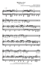 Will You Go? (Sheet Music)