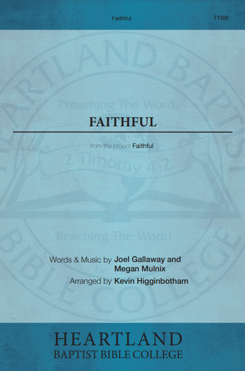 Faithful (Sheet Music)