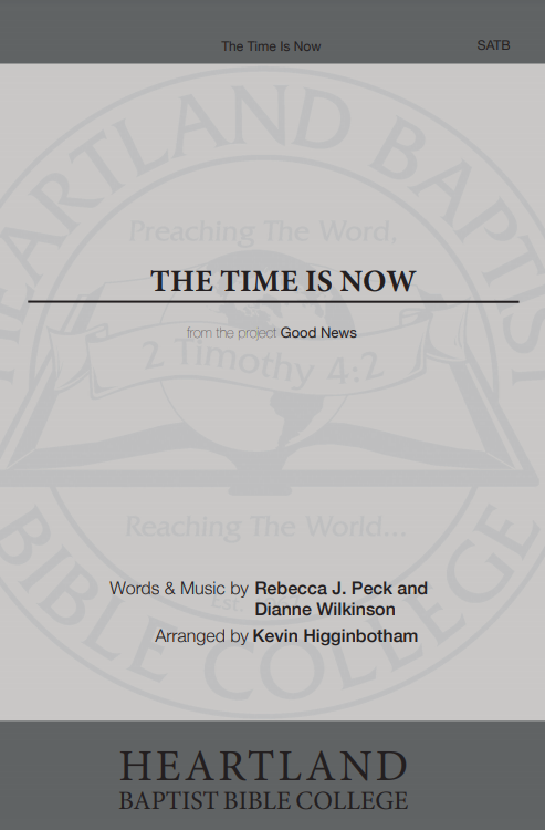 The Time Is Now (Sheet Music)