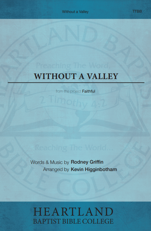 Without a Valley (Sheet Music)