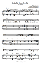 God's Way is the Best Way (Sheet Music)