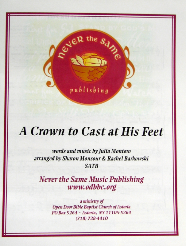 A Crown to Cast at his Feet - Sheet Music from Heartland Baptist Bookstore