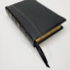 Handsize Wide Margin Cameo - Corporate Series, Black with White Threads