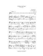 I Choose the Lord (Sheet Music)