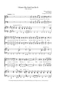 I Know My God Can Do It (Sheet Music)