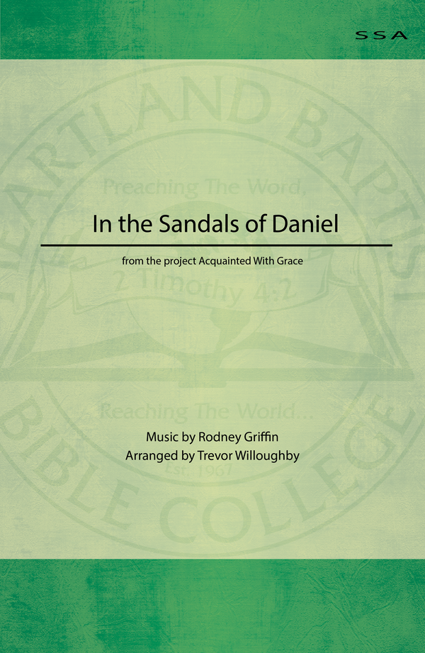 In the Sandals of Daniel (Sheet Music)