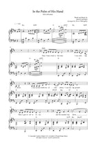 In the Palm of His Hand (Sheet Music)