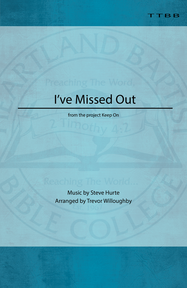 I've Missed Out (Sheet Music)