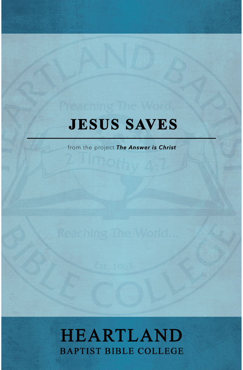 Jesus Saves (Sheet Music)