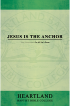 Jesus is the Anchor (Sheet Music)