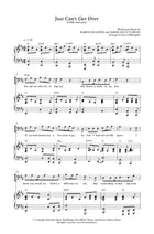 Just Can't Get Over (Sheet Music)