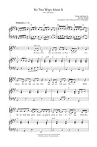 No Two Ways About It (Sheet Music)