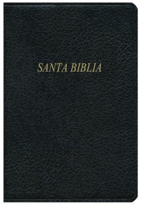 Biblia Bilingue RVR 1960-KJV, Piel Fab. Negro Ind. (RVR 1960-KJV Bilingual Bible, Bon. Leat with tabsr Black Ind.)