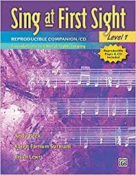 Sing at First Sight, Level 1, Reproducible Companion/CD