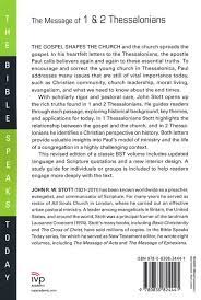 Message of 1 & 2 Thessalonians, Revised Ed