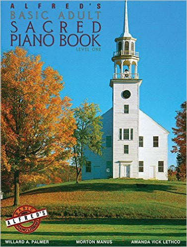 Alfred's Basic Adult Sacred Piano Book Level 1 - Sheet Music from Heartland Baptist Bookstore