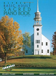 Alfred's Basic Adult Sacred Piano Book Level 2 - Sheet Music from Heartland Baptist Bookstore