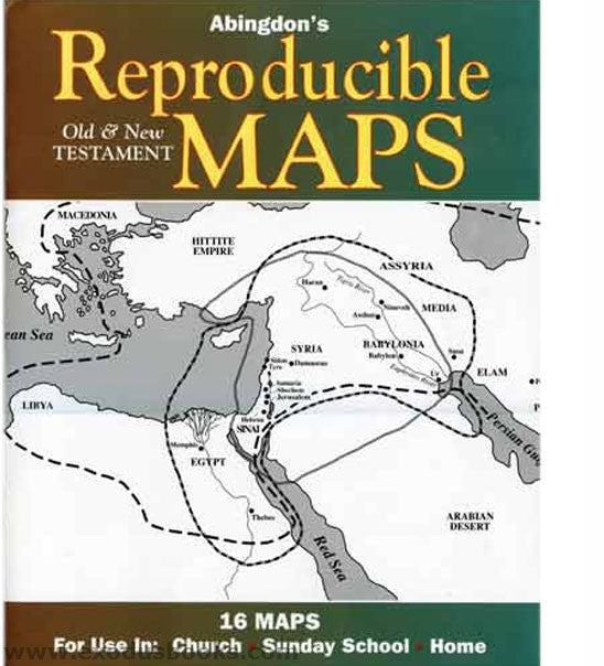 Abingdon's Reproducible Maps for Old & New Testament - Books from Heartland Baptist Bookstore