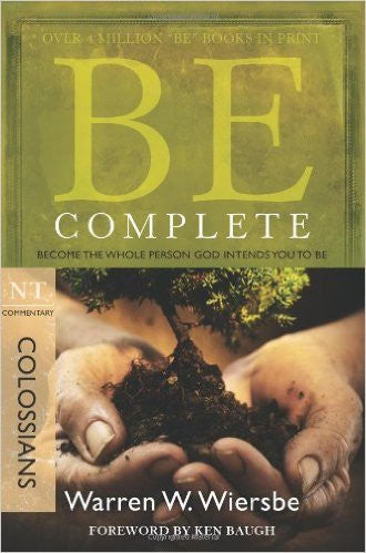 Be Complete (Colossians) - Books from Heartland Baptist Bookstore