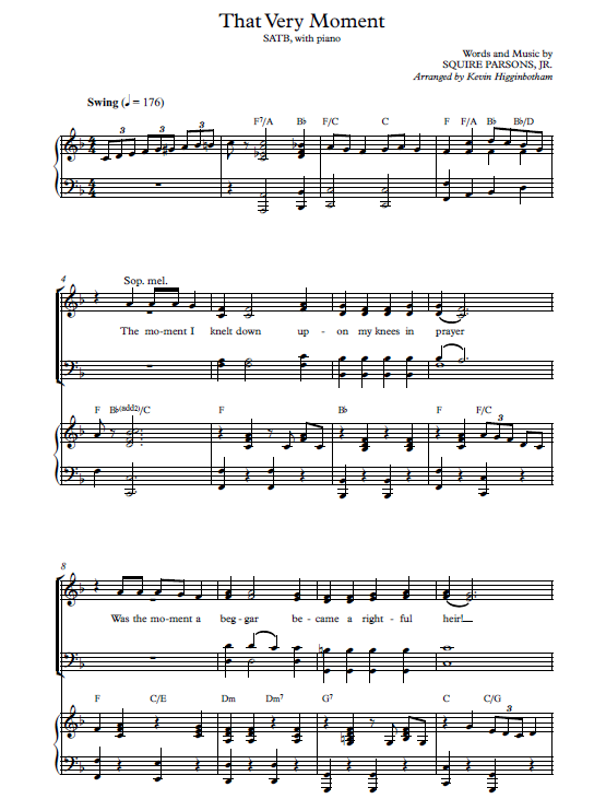That Very Moment (Sheet Music)